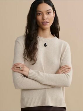 Jenni Kayne Everyday Sweater in Oatmeal